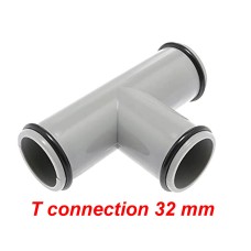 P6362ASS16 T connector 32mm